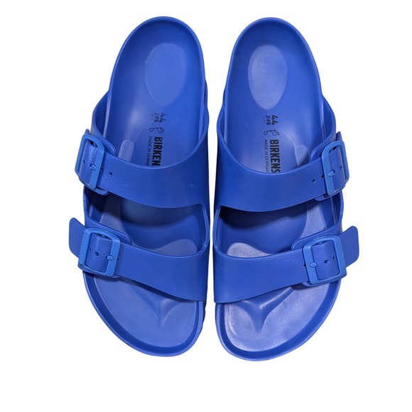 Birkenstock Arizona EVA Sandals Mens 11 Blue Waterproof Slides 44 Regular Wide
